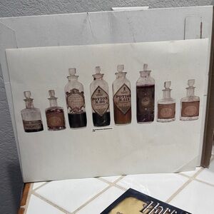 Vintage Harry Potter Potion Bottle Wall Art Decor Stickers